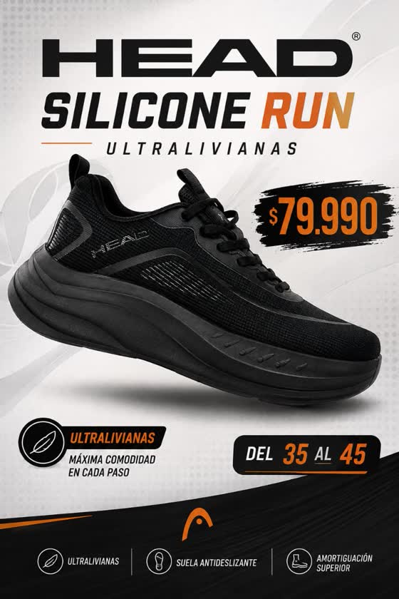 HEAD Silicone Run